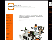 Tablet Screenshot of alfra.co.uk